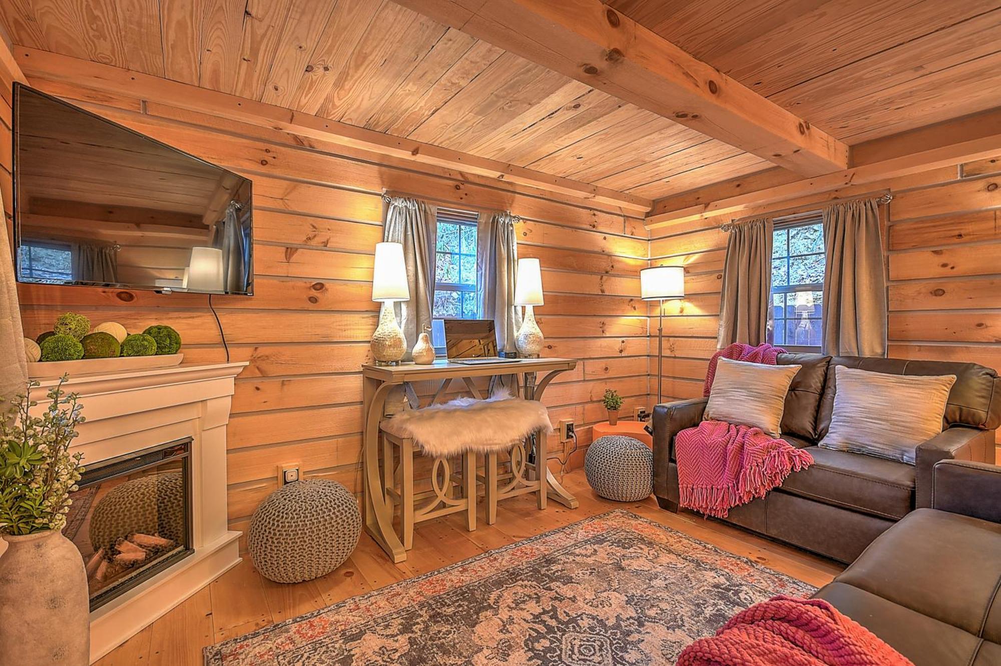 Monarch Mountain Cabins Cabin A Tennessee Thyme Elizabethton Eksteriør billede