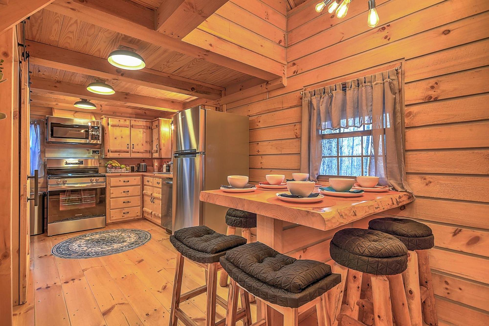 Monarch Mountain Cabins Cabin A Tennessee Thyme Elizabethton Eksteriør billede