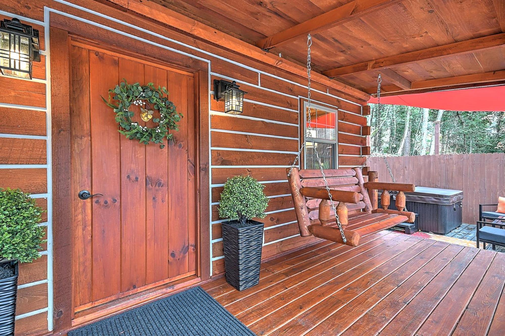 Monarch Mountain Cabins Cabin A Tennessee Thyme Elizabethton Eksteriør billede