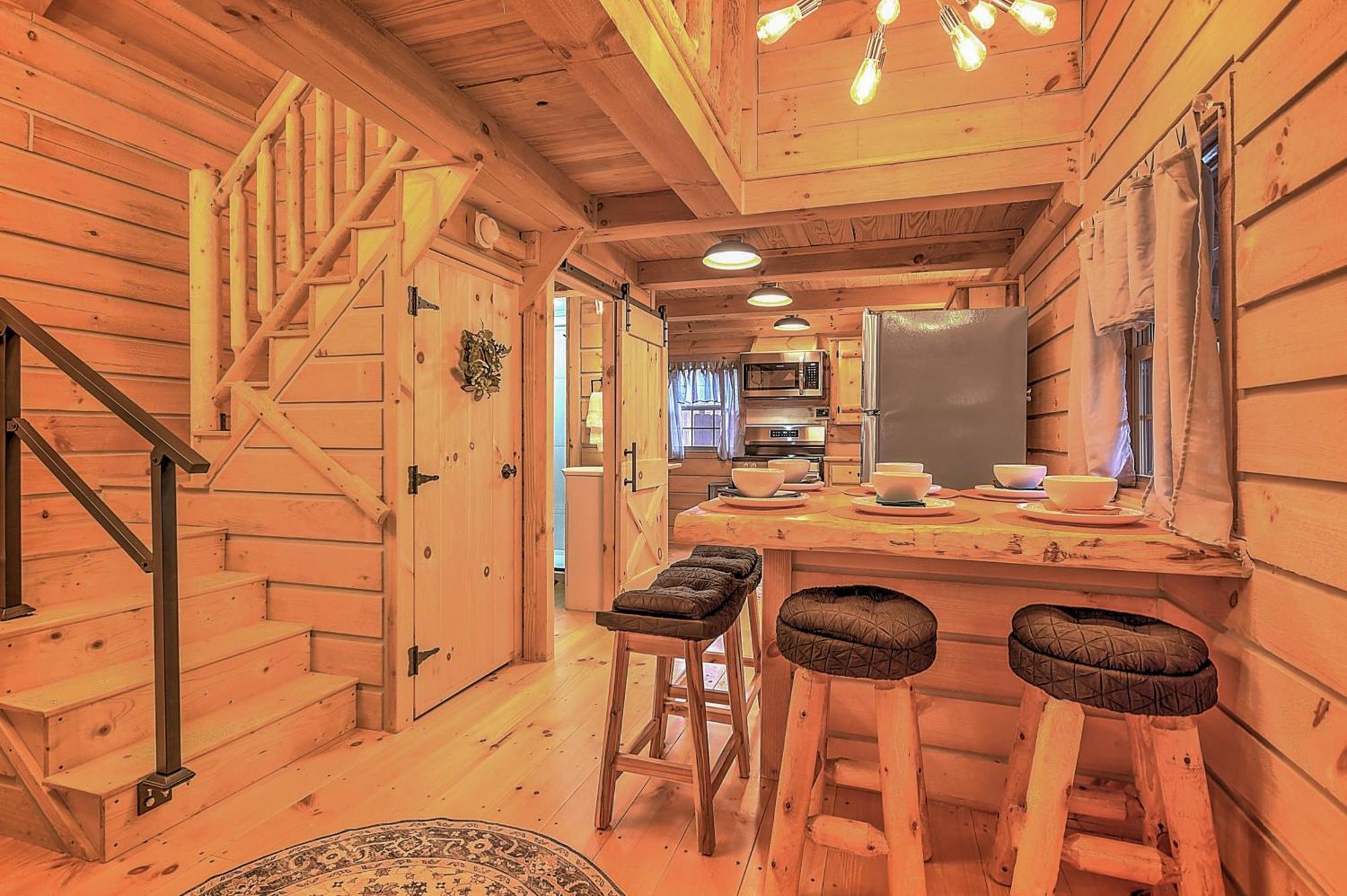 Monarch Mountain Cabins Cabin A Tennessee Thyme Elizabethton Eksteriør billede