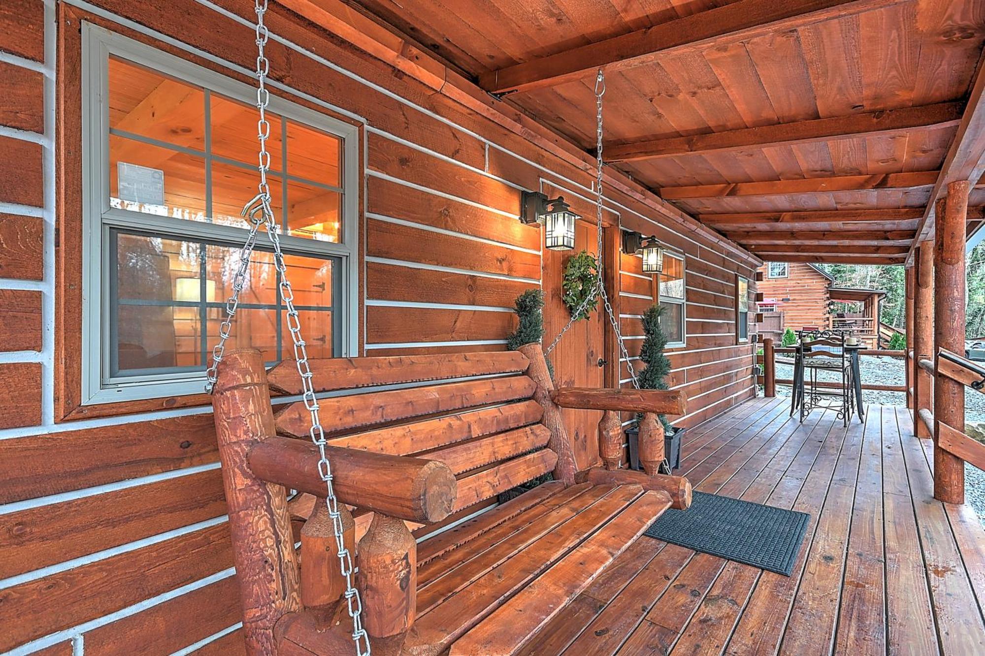 Monarch Mountain Cabins Cabin A Tennessee Thyme Elizabethton Eksteriør billede
