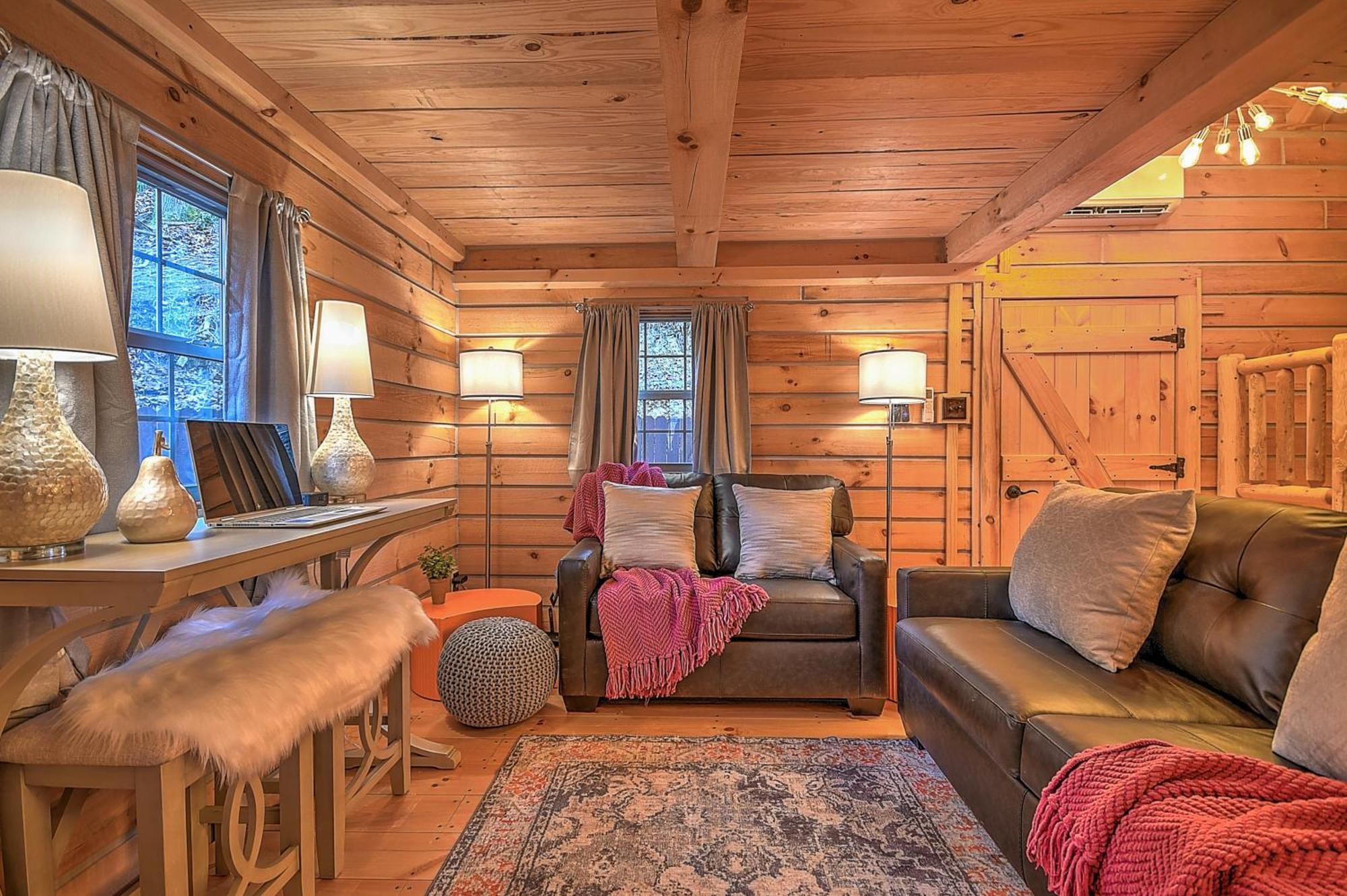 Monarch Mountain Cabins Cabin A Tennessee Thyme Elizabethton Eksteriør billede