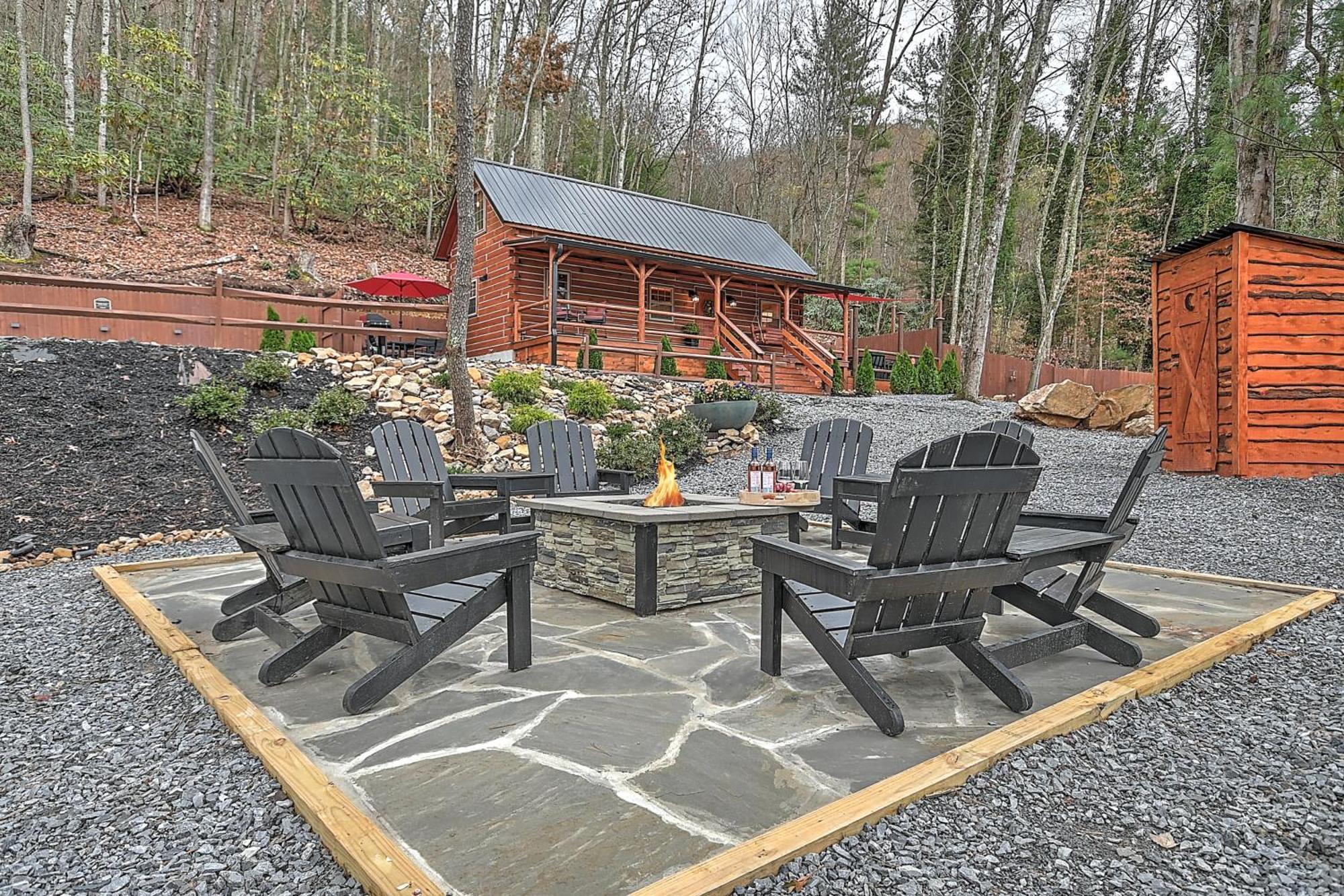 Monarch Mountain Cabins Cabin A Tennessee Thyme Elizabethton Eksteriør billede