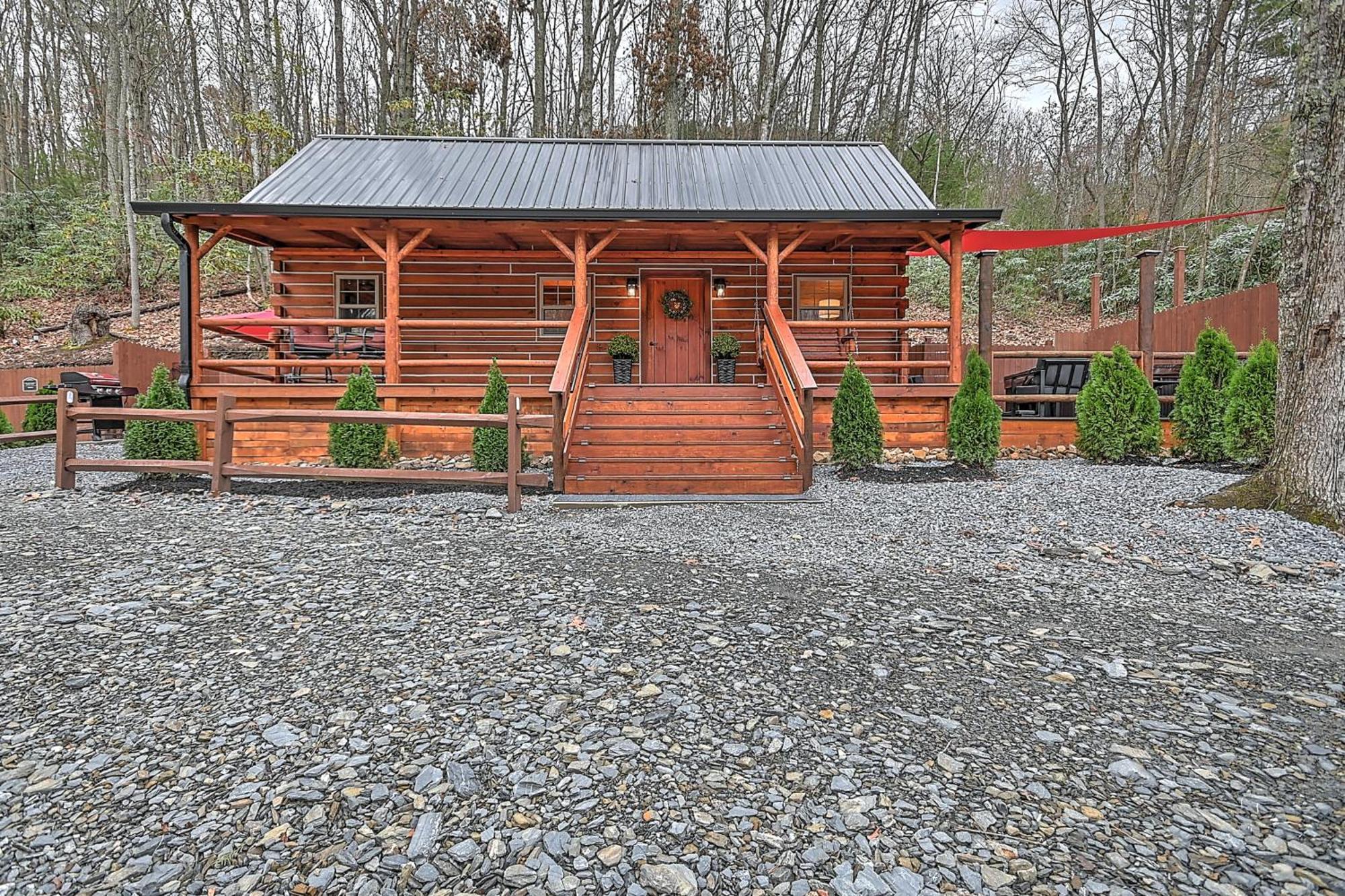 Monarch Mountain Cabins Cabin A Tennessee Thyme Elizabethton Eksteriør billede