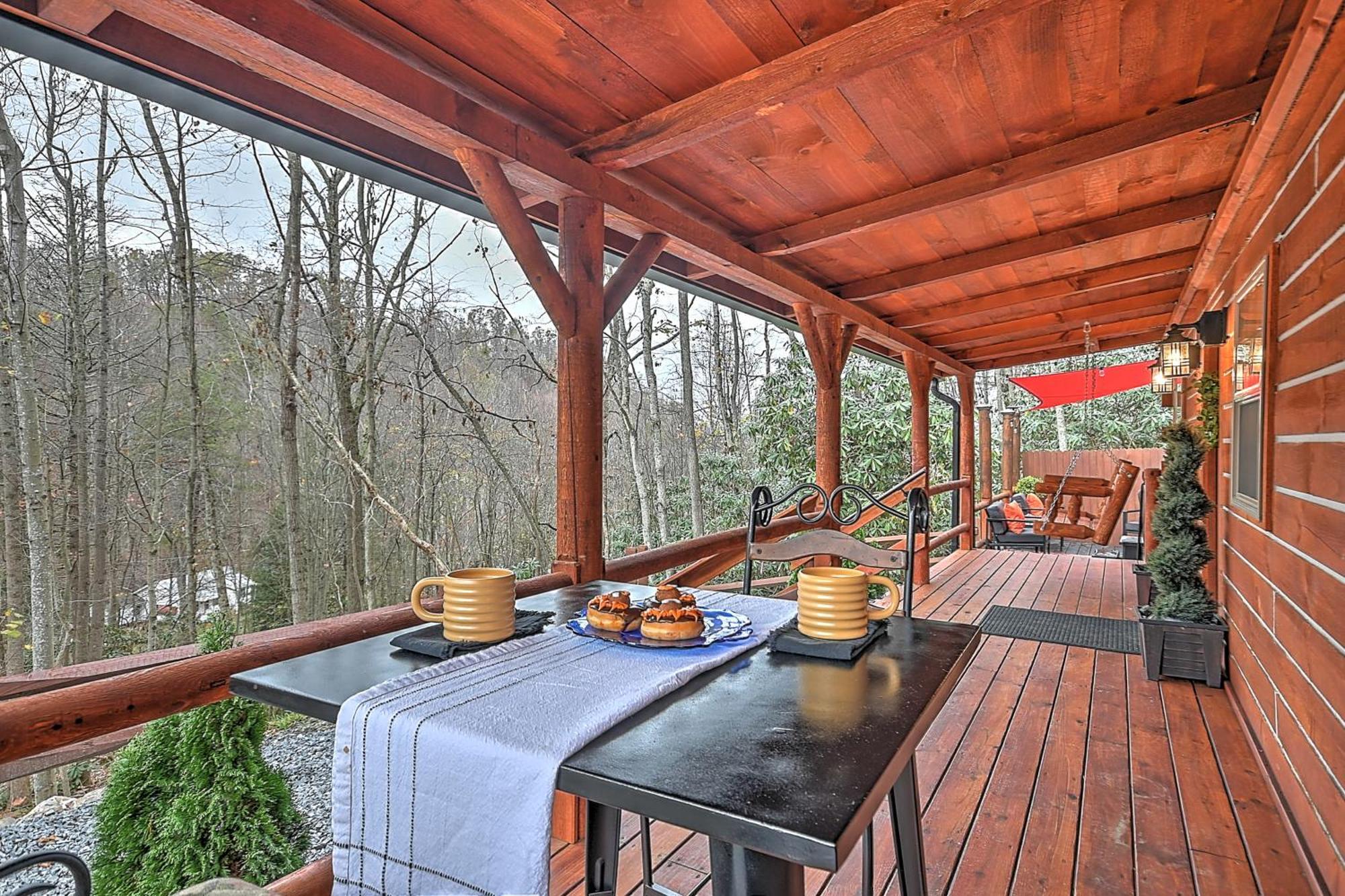 Monarch Mountain Cabins Cabin A Tennessee Thyme Elizabethton Eksteriør billede