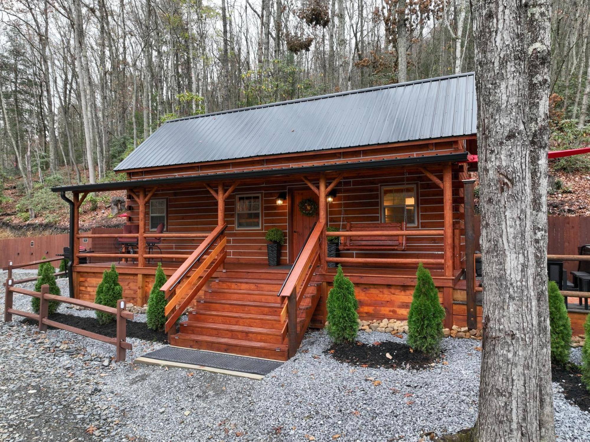 Monarch Mountain Cabins Cabin A Tennessee Thyme Elizabethton Eksteriør billede