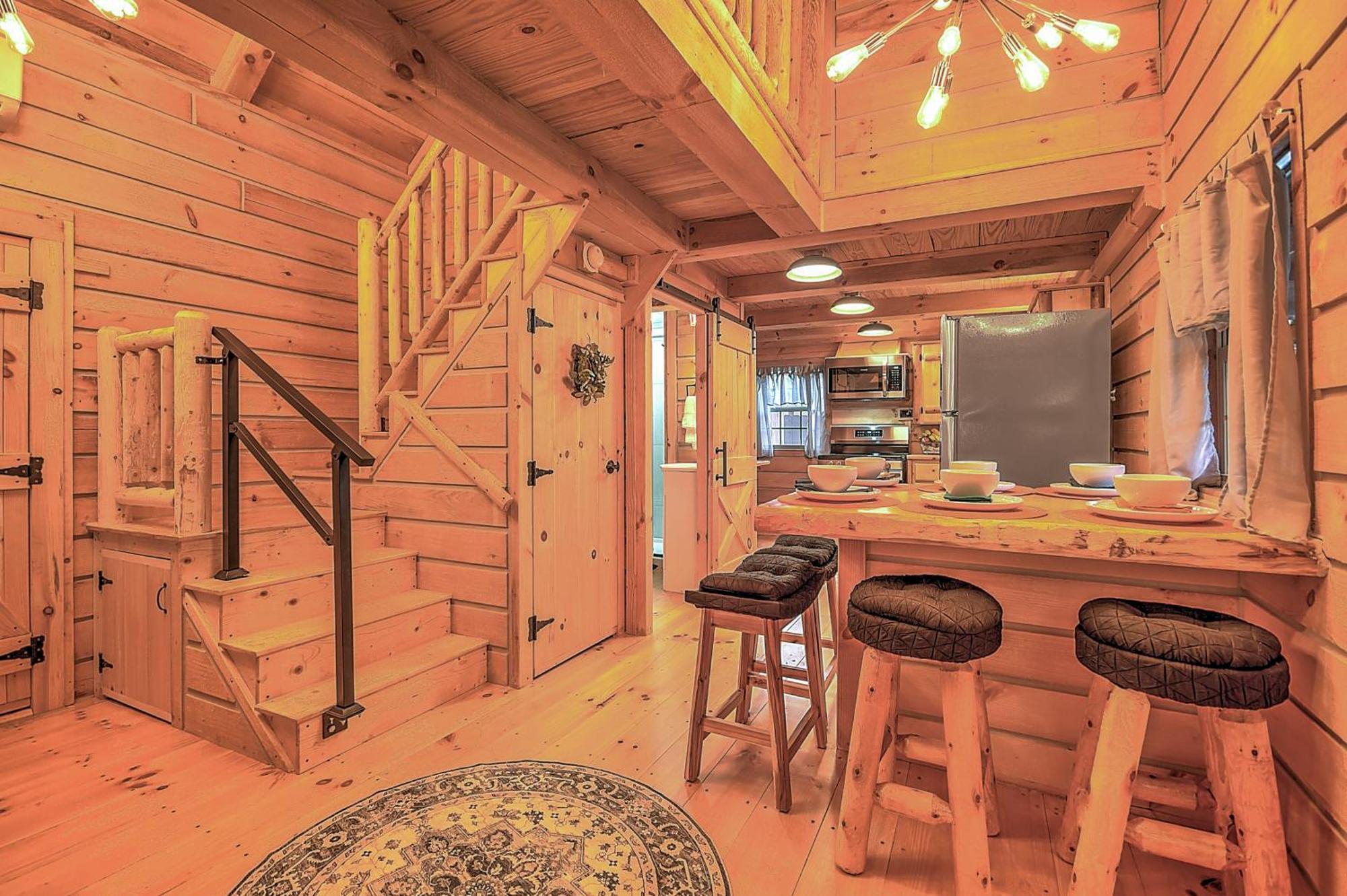 Monarch Mountain Cabins Cabin A Tennessee Thyme Elizabethton Eksteriør billede