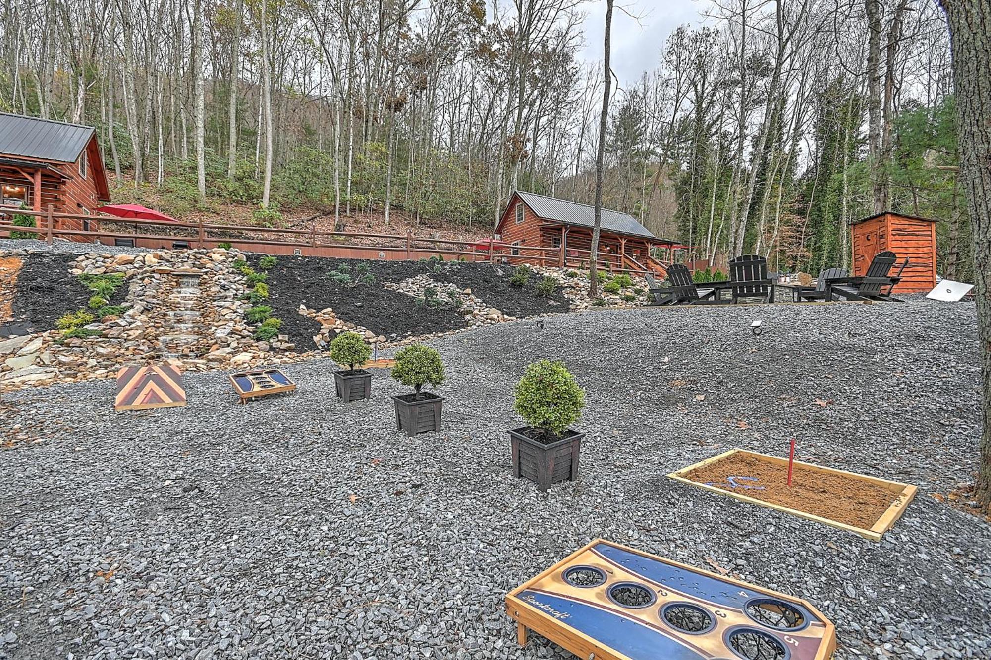 Monarch Mountain Cabins Cabin A Tennessee Thyme Elizabethton Eksteriør billede
